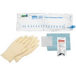 Apogee Plus Firm Closed System Catheter Kit 12 Fr 16" 1500 mL