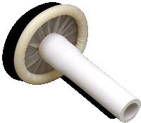 "Uro-Con Texas-Style Male External Catheter with 4"" Tube, Large 35 mm"