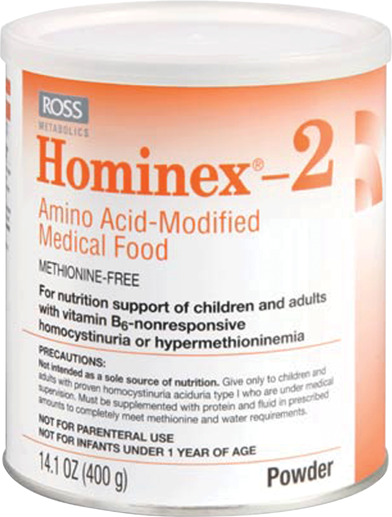 Hominex 2 Amino Acid-Modified Medical Food 14.1 oz. Can