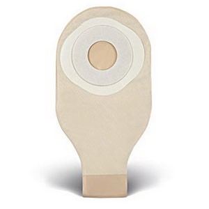 "ActiveLife 1-Piece Drainable Pouch Precut 3/4"" with Stomahesive Skin Barrier, Opaque"