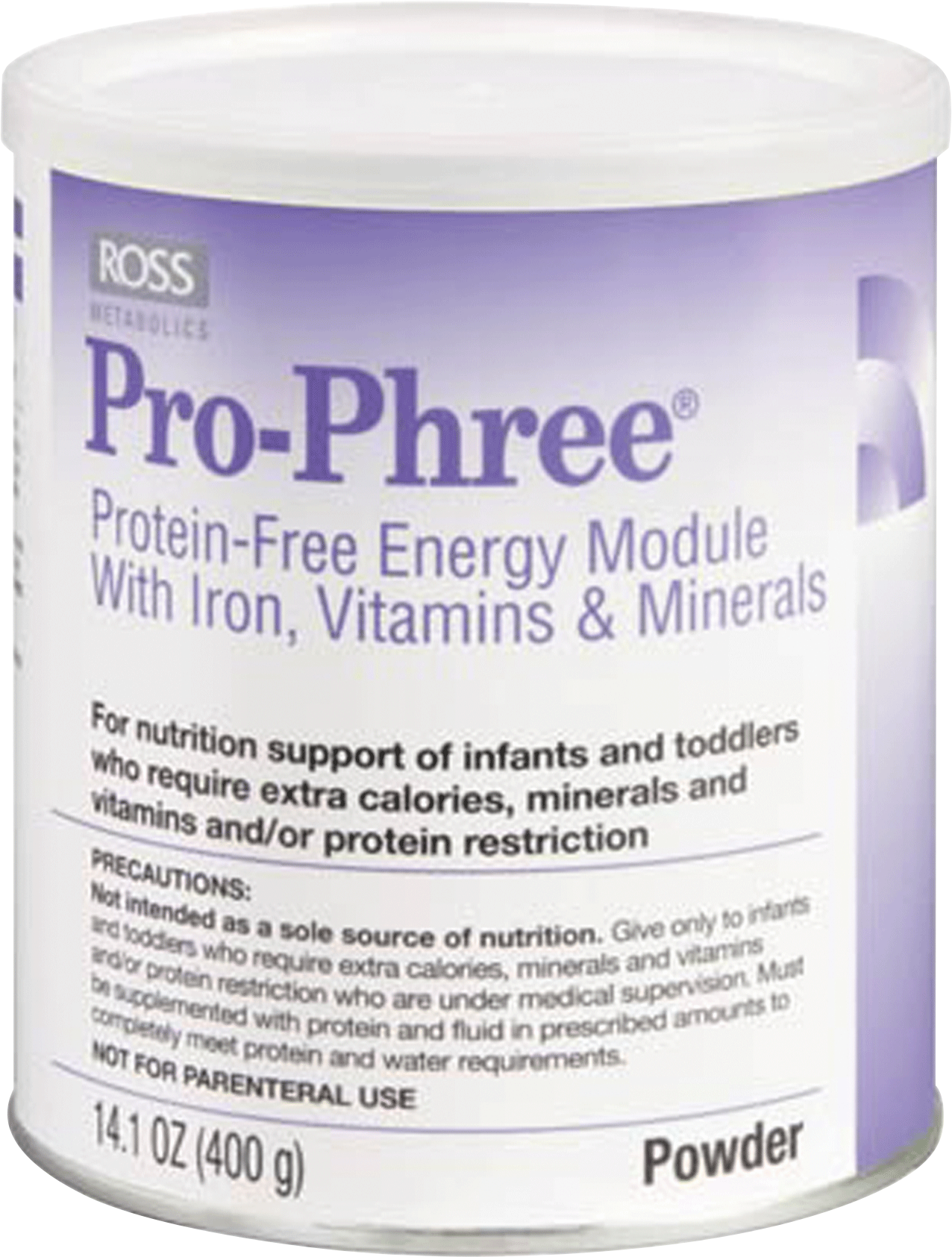 Pro-Phree Protein-Free Energy Module with Iron Vitamins & Minerals 14.1 oz. Can