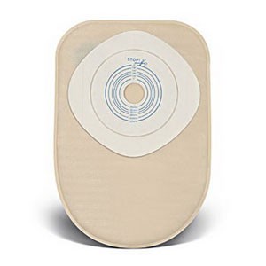 "ActiveLife 1-Piece Closed-End Pouch Precut 2"", Opaque"