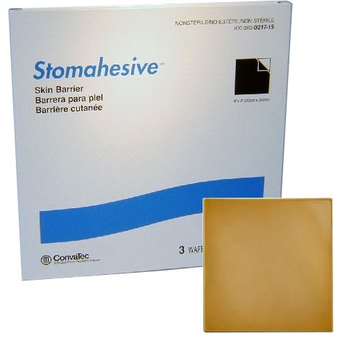 "Stomahesive Skin Barrier, 8"" x 8"""