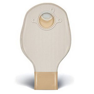 "Sur-Fit Natura 2-Piece Drainable Pouch 2-1/4"", Opaque, 10"" Opening"