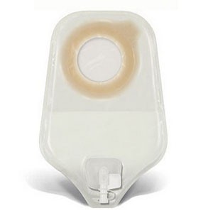 "Esteem synergy 2-Piece Urostomy Pouch Fits Stoma Size 7/8"" to 1-1/4"", Transparent"