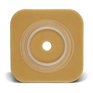 "Sur-Fit Natura Durahesive Cut-to-Fit Skin Barrier 5"" x 5"" without Tape, 2-3/4"" Flange"