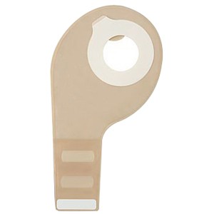 "Natura + Drainable Pouch with InvisiClose, Transparent, Standard 57mm, 2-1/4"""