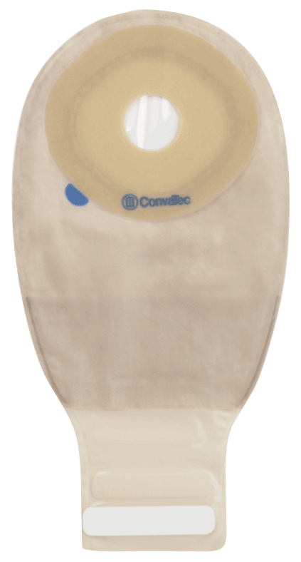 "Esteem + One-Piece Drainable Pre-Cut Pouch w/""visiClose, Modified Stomahesive, 12"" panel Opaque, 