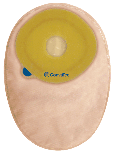 "Esteem + One-Piece Pre-cut Closed-End Pouch, Modified Stomahesive, Filter, 12"" panel Opaque, 2"""