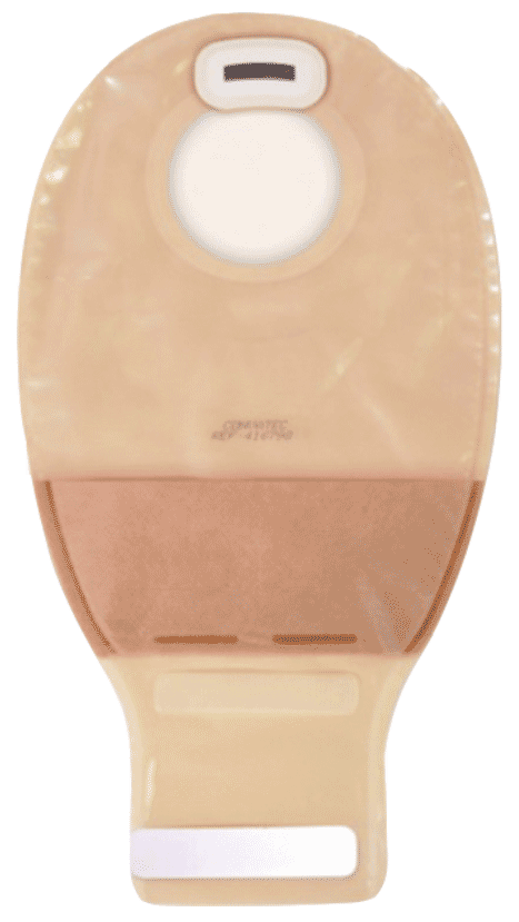 "Esteem Synergy + Drainable Pouch with InvisiClose and Filter, Transparent, Medium, 12"""