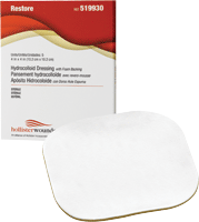 "Restore Hydrocolloid Dressing with Foam Backing 8"" x 8"""