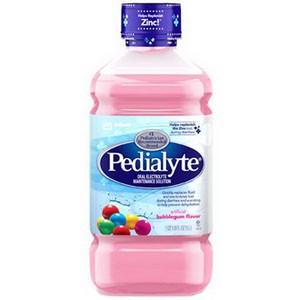 Pedialyte Ready-To-Feed, Retail 1 L Bottle, Bubble Gum