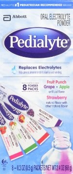 Pedialyte Powder Pack 4 Flavor Variety, 0.3 oz.
