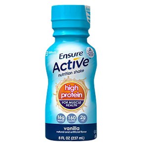 Ensure Active High Protein for Muscle Health Vanilla, 8 oz. Bottle, Retail