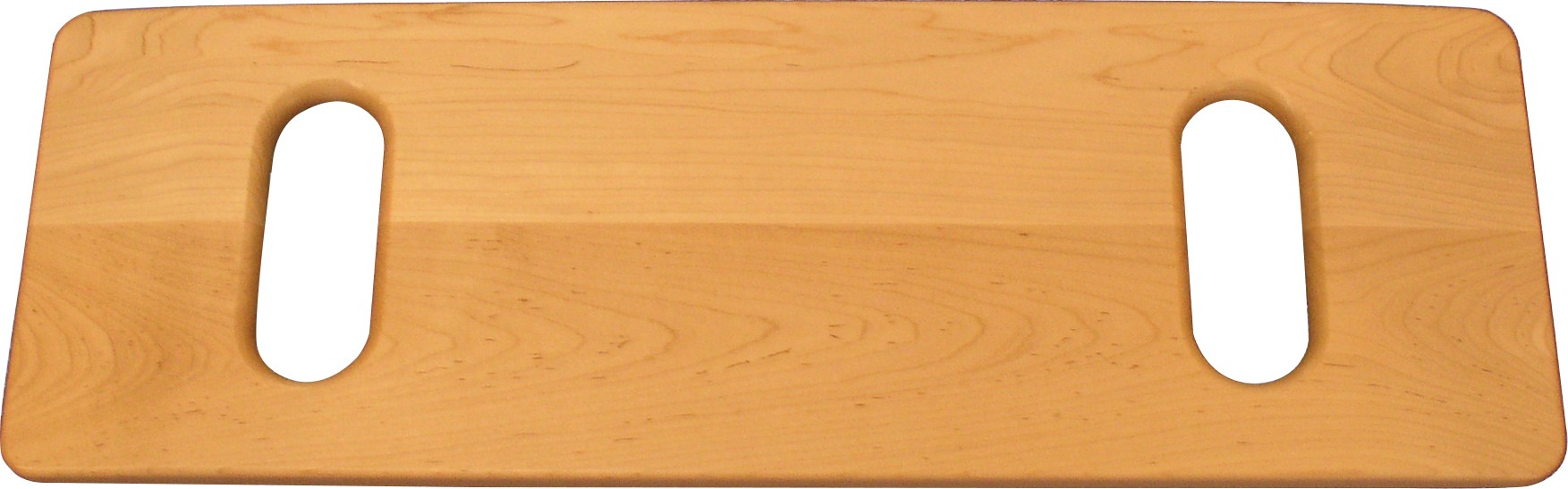 "SafetySure Solid Maple Transfer Board with Hand Slots, 24"" x 8"""