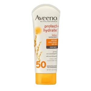Aveeno Active Naturals Protect + Hydrate Sunblock SPF 50 Lotion, 3 oz.