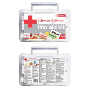 Johnson & Johnson All-Purpose First Aid Kit 125