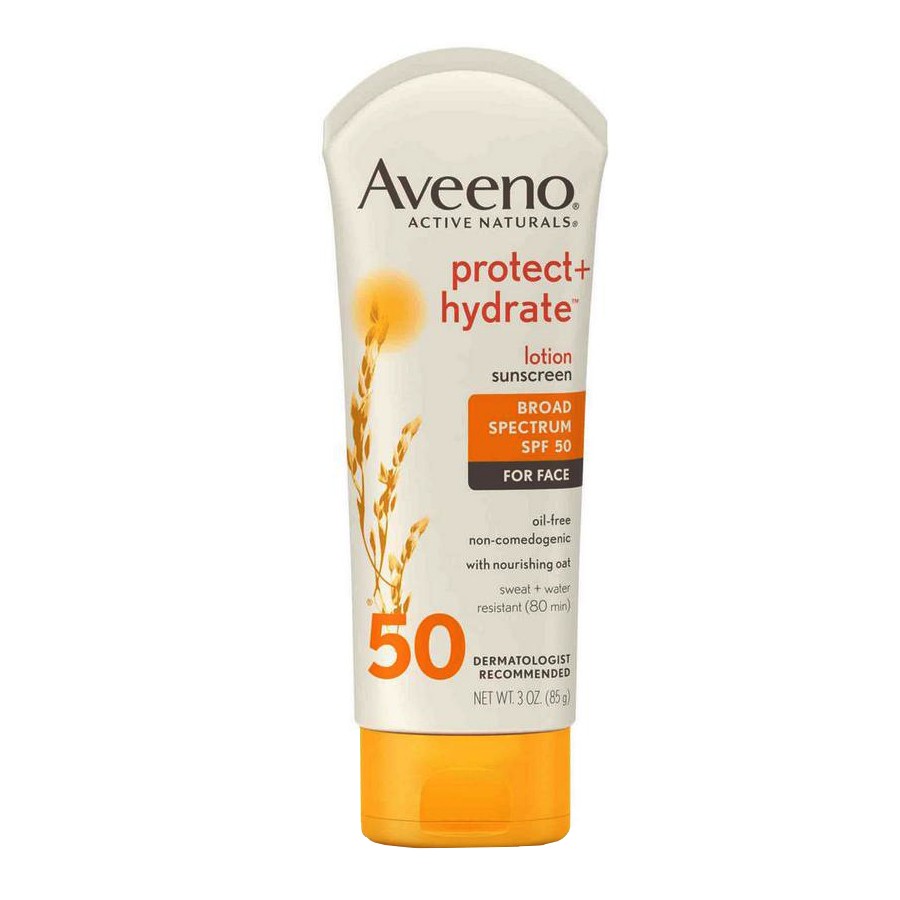Aveeno Active Naturals Protect + Hydrate Sunblock SPF 50 Lotion, 3 oz.