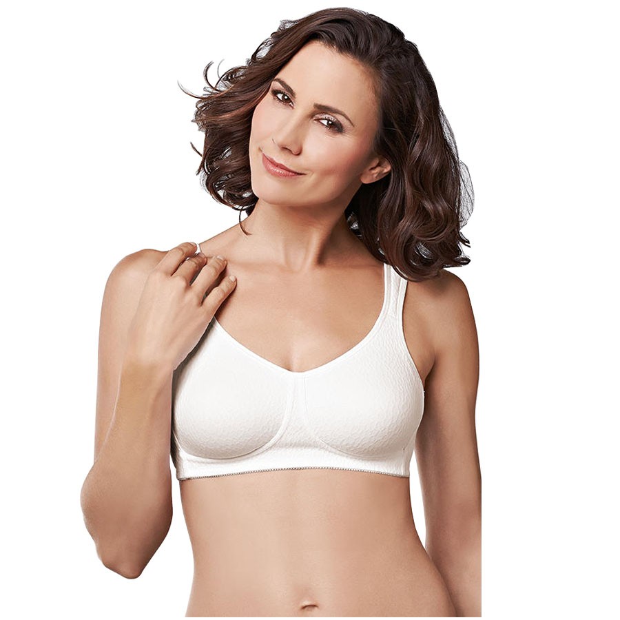 Amoena Mona Wire-Free Bra, Soft Cup, Size 40D, White Ref# 5260640DWH