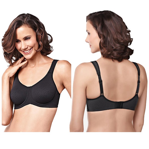 Amoena Mona Underwire Bra, Size 38B, Black Ref# 5294538BBK