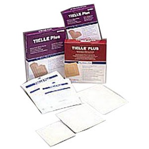 "TIELLE Plus Adhesive Hydropolymer Dressing 5-7/8"" x 7-3/4"""