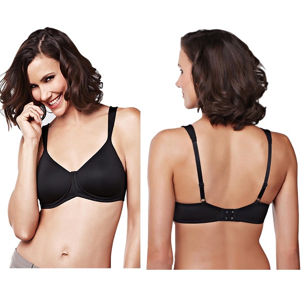 Amoena Lara Comfort Wire-Free Bra, Soft Cup, Size 36DD, Black Ref# 5295536DDBK