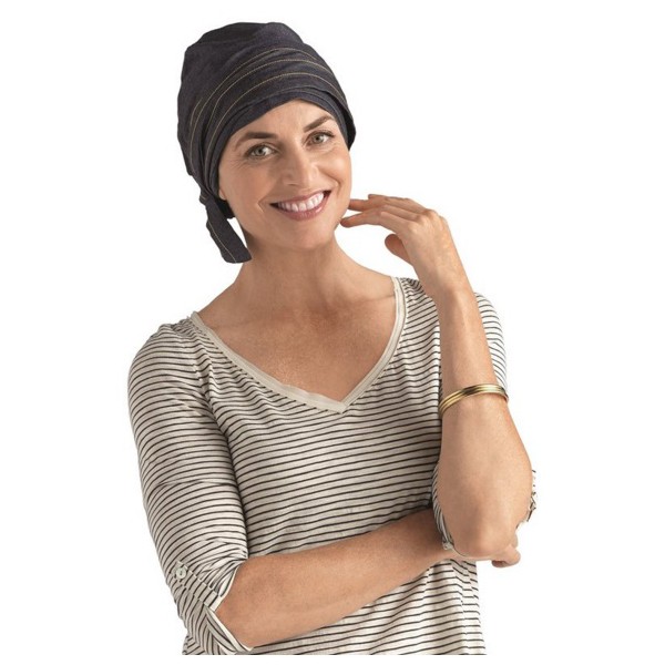 Amoena Calla Scarf, Blue Denim Ref# 543817