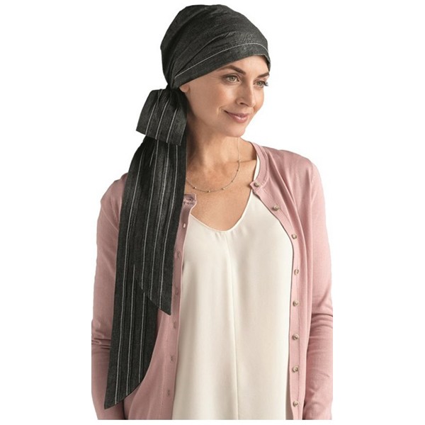 Amoena Calla Scarf, Black Denim Ref# 543818