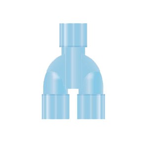 Trach Y-S Port Blue