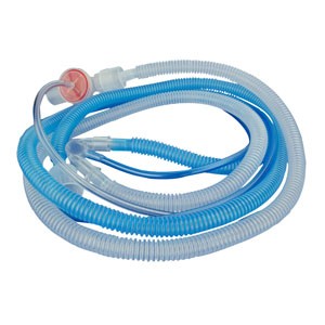 Respiratory Circuit, Adult Portable Ventilator, Heated 8 ft.