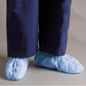 Blue Spunbond Shoe Cover, Universal
