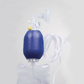 Resusitation Bag without Peep Valve and with Pediatric Mask
