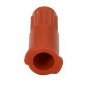 Baxa Sterile Luer Lock Tip Caps, Red