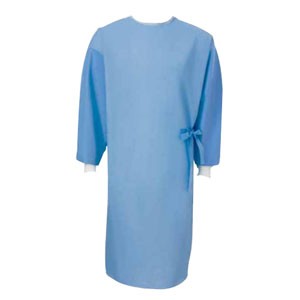 Fabric-Reinforced Sterile-Back Surgical Gown, 2X- Large, Disposable