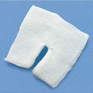 Sterile Pre-Cut Gauze Tracheostomy Dressing, 4 x 4