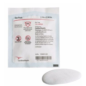 "Cardinal Health Eye Pads, 2-1/8"" x 2-5/8"""