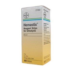 Hemastix Reagent Test Strips for Urine
