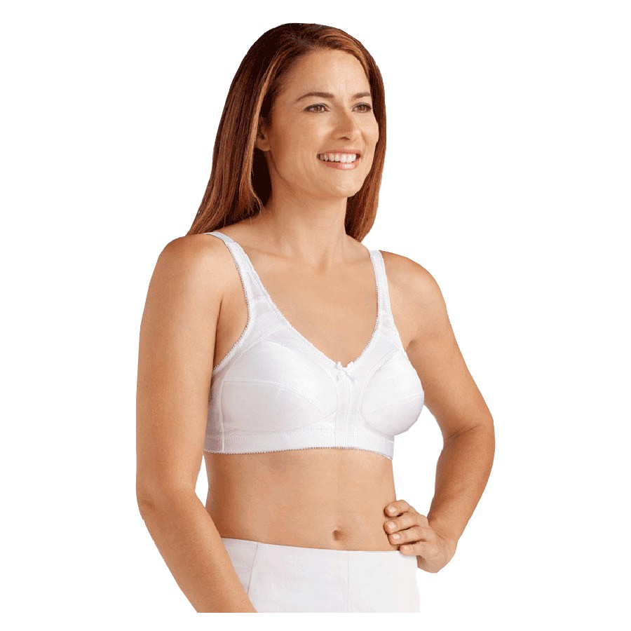 Amoena Ava Wire-Free Bra, Soft Cup, Size 34B, White Ref# 5211534BWH