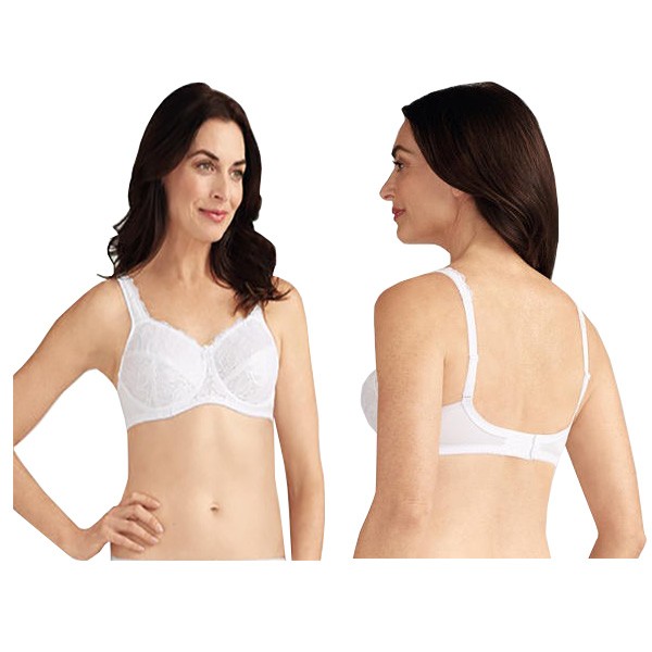 Amoena Rebecca Underwire Bra, Size 34D, White Ref# 5280734DWH
