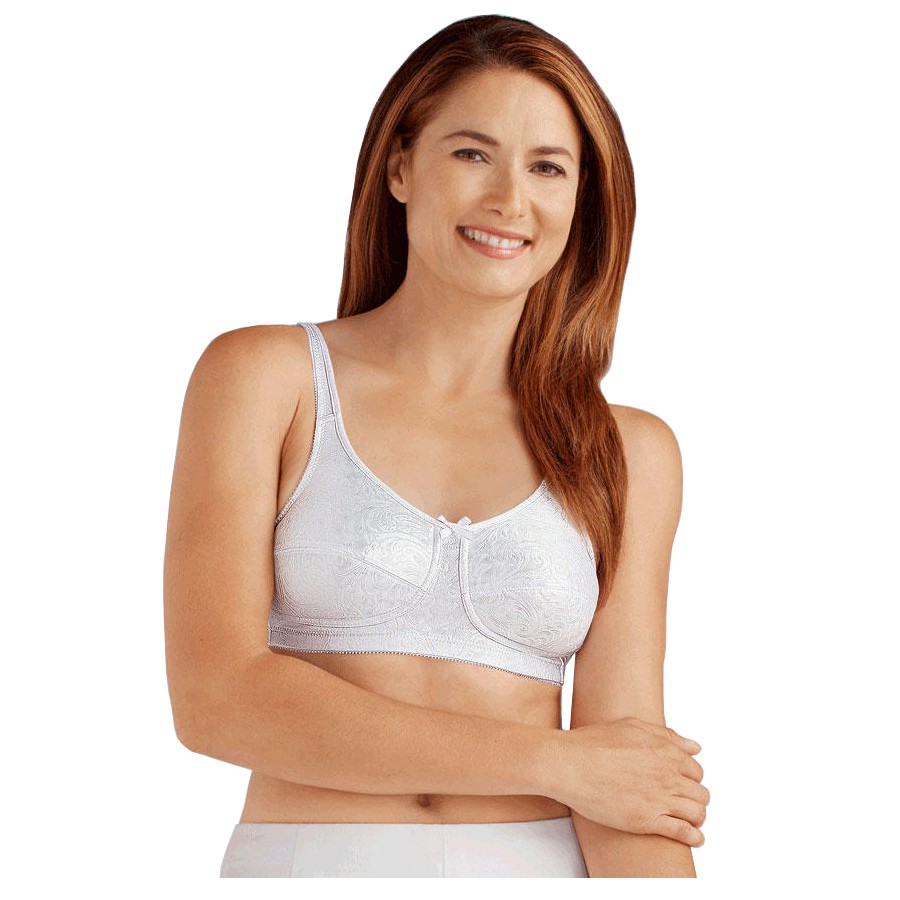 Amoena Dorothy Wire-Free Bra, Soft Cup, Size 34AA, White Ref# 5212334AAWH