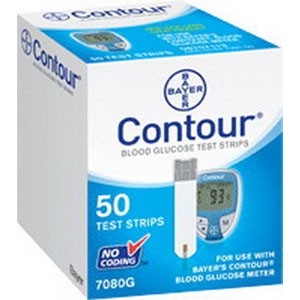 Contour Microfill Blood Glucose Test Strip (50 count)