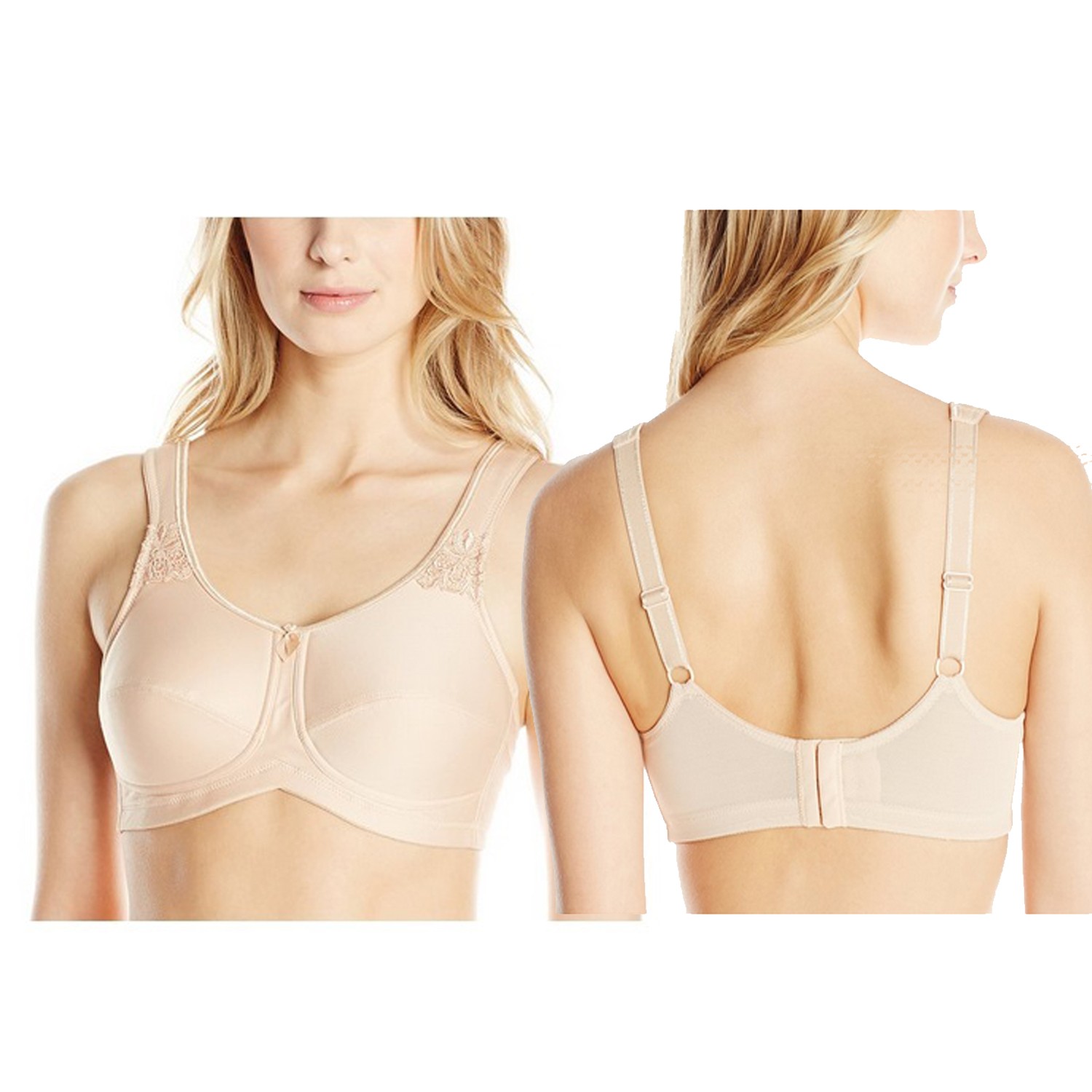 Amoena Kelly Wire-Free Bra, Soft Cup, Size 46C, Nude Ref# 5215346CNU