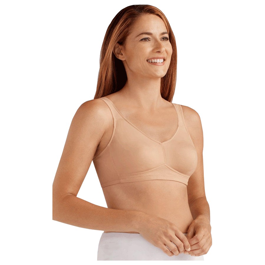 Amoena Marlena Wire-Free bra Soft Cup, Size 38C, Nude Ref# 52167N38CNU