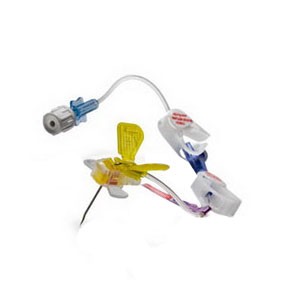 Huberplus Safety Infusion Set with Y Site, 19G x 1"