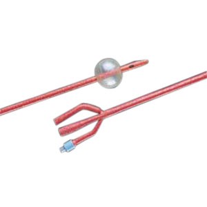 BARDEX Infection Control 2-Way 100% Silicone Foley Catheter 14 Fr 5 cc Coude