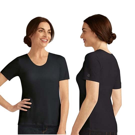 Amoena Valletta T-Shirt, Size 16, Black Ref# 57023116BK