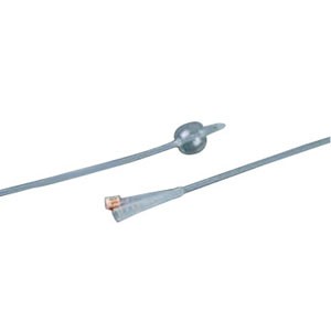 BARDEX 2-Way 100% Silicone Foley Catheter 18 Fr 5 cc