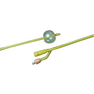 2-Way Silicone-Coated Foley Catheter 12 Fr 5 cc