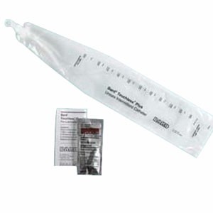 TOUCHLESS Plus Unisex Vinyl Intermittent Catheter Kit 12 Fr 1100 mL