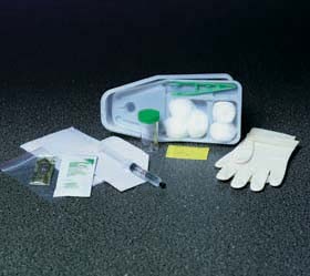 Bi-Level Catheter Insertion Tray with 10 cc Syringe
